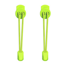 Cadarços elásticos amarelo neon