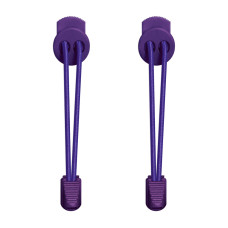 Cadarços elásticos roxos