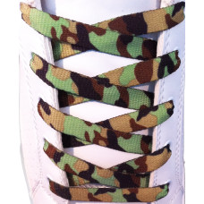 Cadarços camuflagem