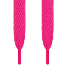 Cadarços super largos rosa-choque