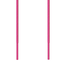 Cadarços finos redondos rosa-choque