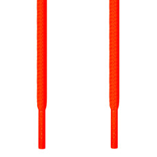 Cadarços redondos laranja neon